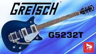 Электрогитара GRETSCH GUITARS Double Jet FT c Bigsby G5232T EMTC [upl. by Aubrie227]