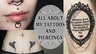 All About My Piercings amp Tattoos  Toxic Tears [upl. by Bledsoe]