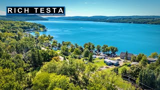 RICH TESTA REAL ESTATE CANANDAIGUA LAKE VIEWS  4187 EAST LAKE RD State Rt 364 Canandaigua NY [upl. by Attirb]