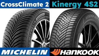 Michelin CrossClimate 2 vs Hankook Kinergy 4S2 [upl. by Anahsirk202]