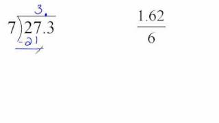 Dividing Decimals by a Whole Number 45 [upl. by Leyameg242]