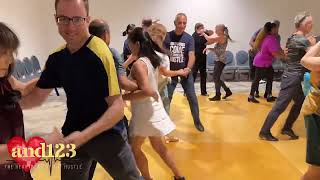 TBoy amp Anita Latin Hustle Class Demo ILHF FL  8232024 pt1 dance hustledance dwts [upl. by Koralle130]