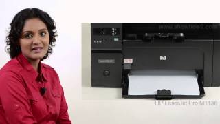 HP Laserjet Pro M1136  Clean Printer interior  Preview [upl. by Marna]