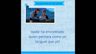 La puerta es el amor  FROZEN  con letra audio completo [upl. by Higginbotham]