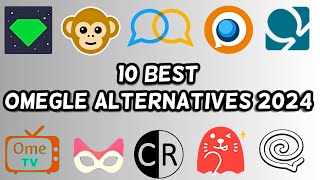 10 Best Omegle Alternatives in 2024  Best Random video chat websites 2024 [upl. by Barlow778]