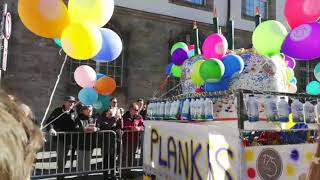 Impressionen vom Fasnachtsumzug 2020 in Chur [upl. by Gorrono]