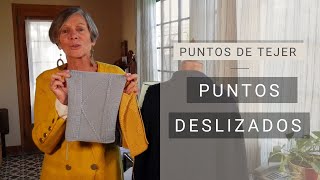 Cómo Tejer Puntos deslizados 💁‍♀ Intro  Tejiendo Fácil con Lucila [upl. by Erinn]