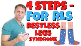 4 Steps to Correct Restless Legs Syndrome RLS [upl. by Assehc]