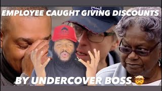 UNDERCOVER BOSS FINDS OUT EMPLOYEE ARE GIVING DISCOUNTS REUPLOAD [upl. by Nadruoj]