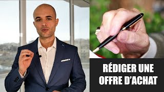 Comment faire une offre dachat dans limmobilier [upl. by Brande]