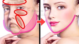 45MINS🔥FULL FACE LIFT EXERCISE FOR FULLER CHEEKS BIGGER EYES SLIM NOSE DOUBLE CHIN🔥 [upl. by Rases265]