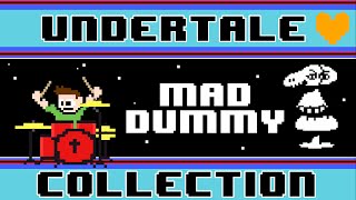 Mad Dummy Undertale Acoustic Drum Cover  The8BitDrummer [upl. by Eizzik580]