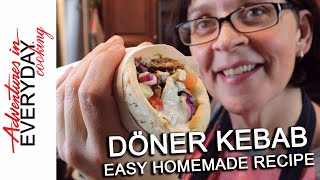 Homemade Döner Kebab  Adventures in Everyday Cooking [upl. by Macintosh694]