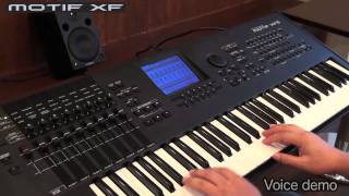 YAMAHA MOTIF XF Demo 13 Voices [upl. by Rednas]