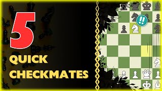 5 Ways to Checkmate Quickly in Chess [upl. by Judus]