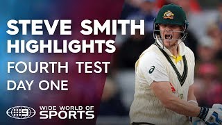 Steve Smith notches up 8th consecutive 50  Ashes Highlights [upl. by Aldos]