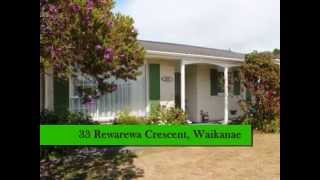 SOLD  33 Rewarewa Crescent Waikanae [upl. by Solenne974]