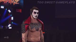 WWE 2K22 Danhausen Entrance Signatures Finishers amp Victory Motion [upl. by Nehpets792]