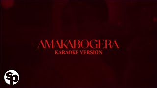 AMAKABOGERA  Maymay Entrata Karaoke [upl. by Imim]