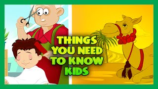 Things You Need To Know  General Knowledge For Kids  Things Kids Should Know [upl. by Lippold]