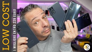 I MIGLIORI SMARTPHONE LOW COST 2022 Galaxy A32 Moto G52 Realme 10 Xiaomi redmi 11s [upl. by Elmajian]