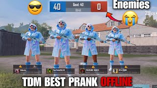 😂PRANK OFFLINE TDM amp ZERO KILL CHALLENGE 😎Solo VS Squad🔥SAMSUNGA3A5J2J3J5J7S5S6J1XMAX [upl. by Ajim361]