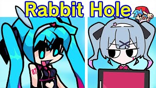 Friday Night Funkin RABBIT HOLE ラビット ホール  Hatsune Miku Vs Boyfriend FNF Mod BFs Big Sister [upl. by Karry]