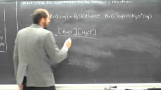 Write AcidDissociation Constant Ka From the Balanced Reaction Equation  Solve pKa from Ka001 [upl. by Lexi]