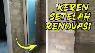 KAMAR MANDI BIASA SEDERHANA INI DI RENOVASI MENJADI KAMAR MANDI MINIMALIS [upl. by Rodmann]