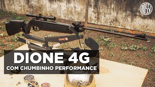 Review Completo Carabina de Pressão DIONE 4G 55 mm com gas ram [upl. by Fonseca]