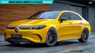 2025 Mercedes AClass Sedan Revealed  The perfect small luxury sedan [upl. by Haugen]