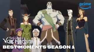 Moments We Loved from Season 1  The Legend of Vox Machina  Prime Video [upl. by Koh]