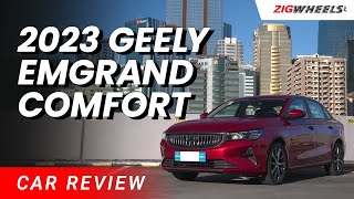 2023 Geely Emgrand Comfort Review  ZigwheelsPh [upl. by Galatea]