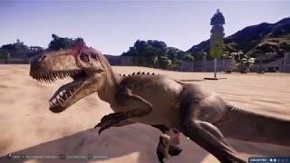 Jurassic World Evolution  Allosaurus sounds [upl. by Seedman]