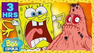 ¡Todos los episodios de la temporada 11 en 3 horas y media  Bob Esponja en Español [upl. by Raddie850]