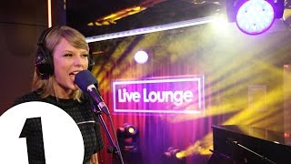 Taylor Swift covers Vance Joys Riptide in the Live Lounge [upl. by Antrim]