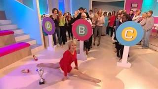 Fern Britton does the splits on her show [upl. by Aniez]