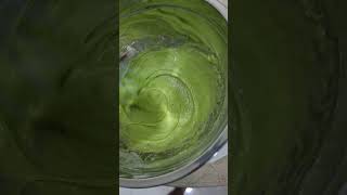 Mixing the Ingredients Together to Make Pandan Chiffon [upl. by Annabal298]