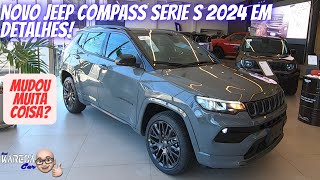 NOVO JEEP COMPASS S 2024 EM DETALHES [upl. by Inimod377]