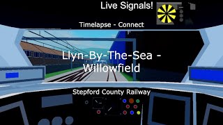 LlynbytheSea to Willowfield  Stepford County Railway Timelapse [upl. by Rednaskela183]