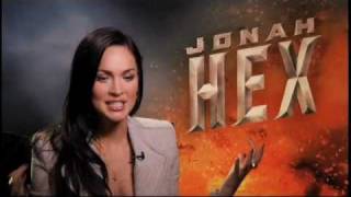 Megan Fox Jonah Hex Interview  CANADIAN EXCLUSIVE Tributeca [upl. by Aviva952]