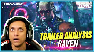 TEKKEN 8 — Raven Reveal amp Gameplay Trailer [upl. by Goeger703]