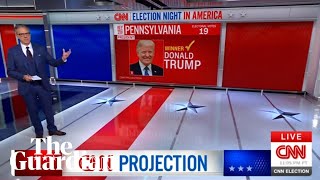 CNN calls huge Pennsylvania win for Donald Trump [upl. by Sined290]