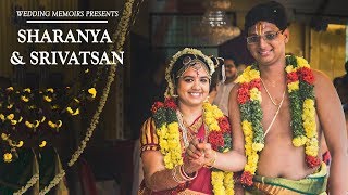 Sharanya  Srivatsan  Wedding Memoirs [upl. by Sahc]