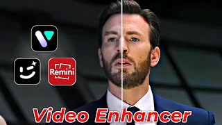 Remini vs Wink vs Vmake Video Enhancer Comparison  High Quality Video Android [upl. by Duwalt]