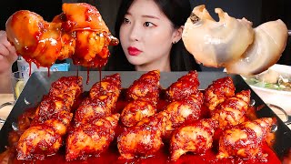 매운 백골뱅이찜에 시원한 백골뱅이탕ft 소토닉 먹방SPICY BRAISED SEA SNAILWHELK amp SEA SNAIL SOUP MUKBANG Eating Show [upl. by Riki]