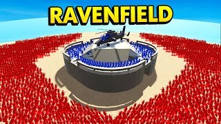 EPIC FORT DEFENSE IN RAVENFIELD Ravenfield Funny Gameplay [upl. by Ahterod536]