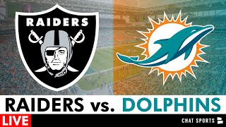 Raiders vs Dolphins Live Stream Scoreboard Free PlayByPlay Highlights Boxscore  NFL Week 11 [upl. by Itsrejk]