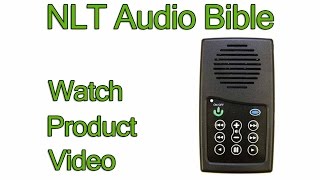 NLT Audio Bible player Bible review  NLT Bible reading Audio Bible NLT [upl. by Aihselat]