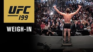 UFC 199 Official Weighin [upl. by Janessa]